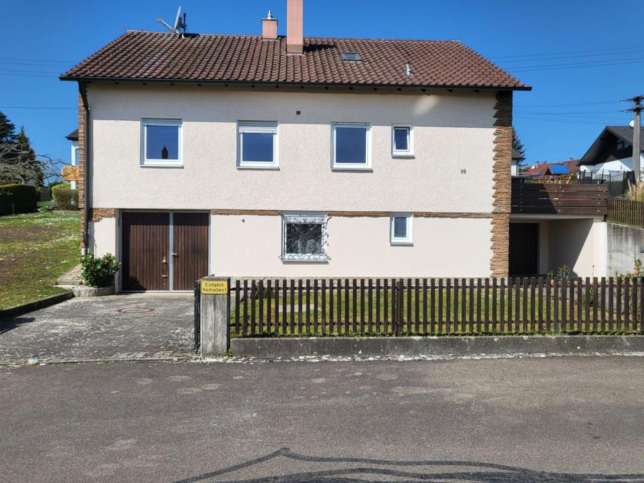 Ferienwohnung Naehe Legoland Mit Grossem Garten Und Terrasse Sontheim an der Brenz Eksteriør billede