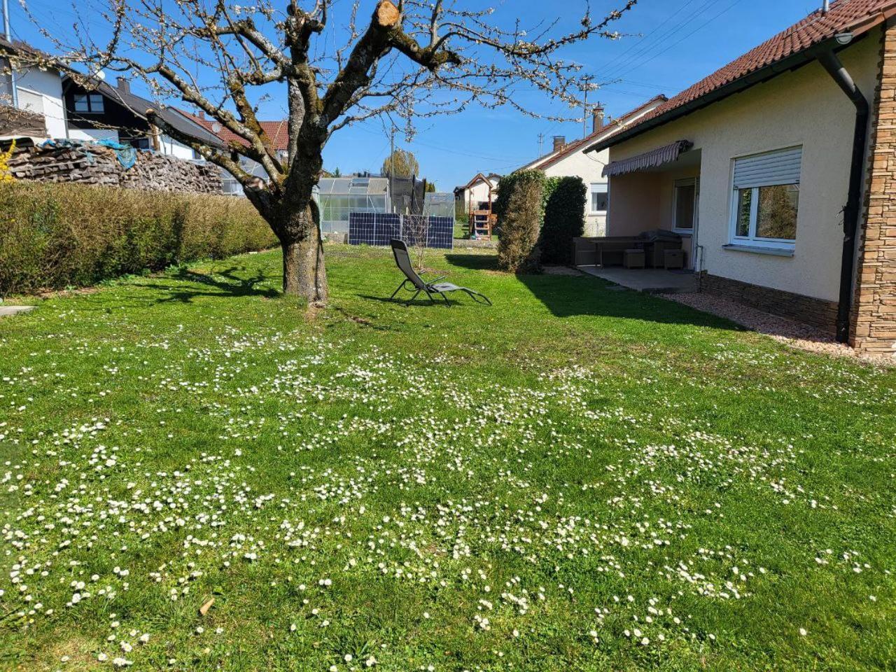 Ferienwohnung Naehe Legoland Mit Grossem Garten Und Terrasse Sontheim an der Brenz Eksteriør billede