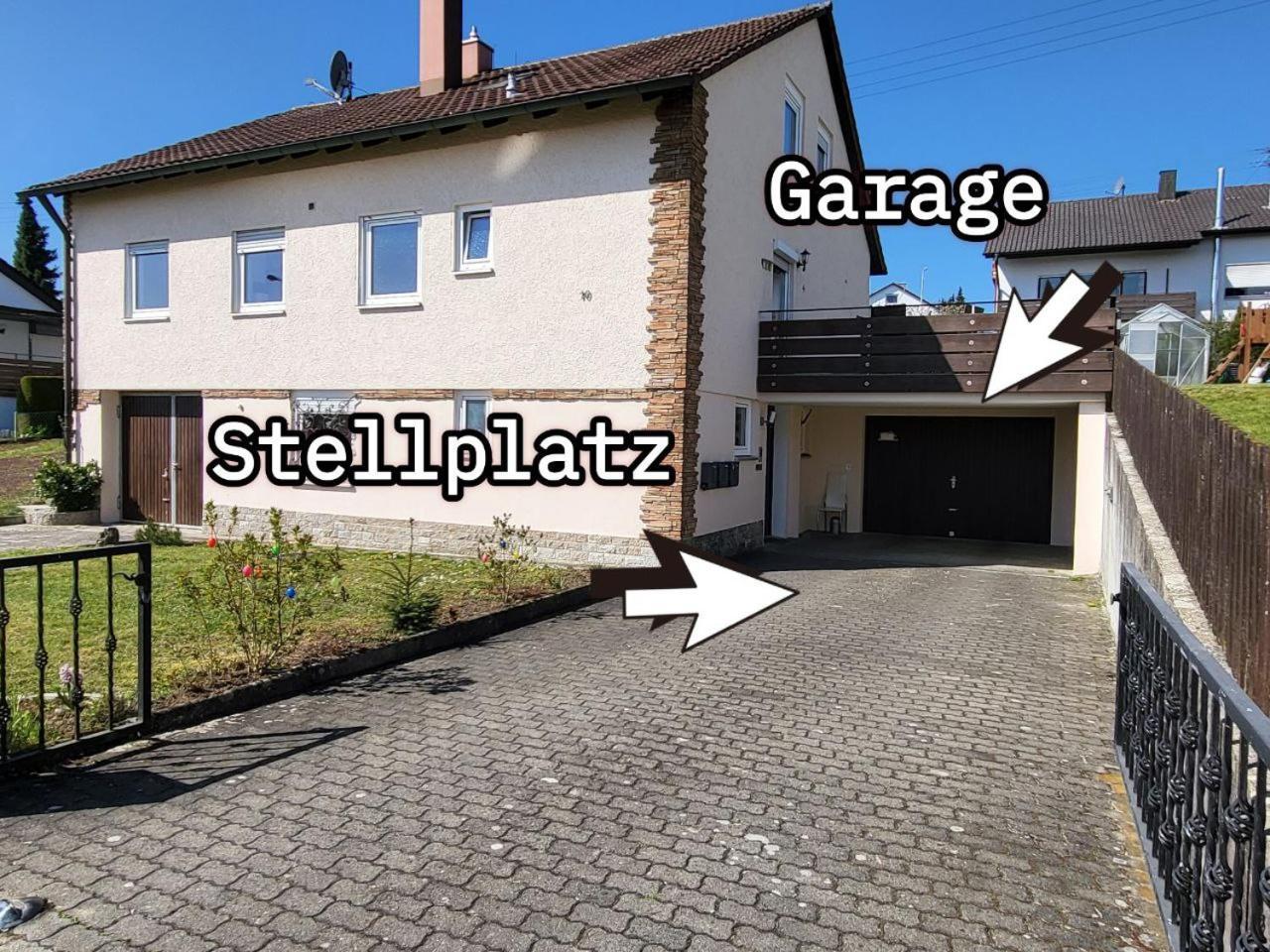 Ferienwohnung Naehe Legoland Mit Grossem Garten Und Terrasse Sontheim an der Brenz Eksteriør billede