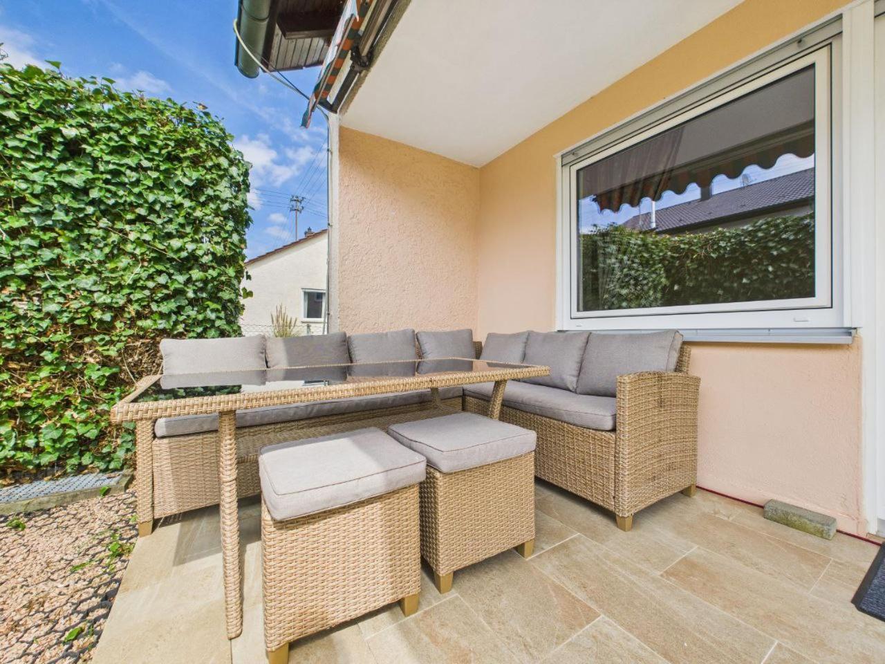 Ferienwohnung Naehe Legoland Mit Grossem Garten Und Terrasse Sontheim an der Brenz Eksteriør billede
